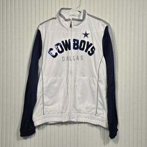 Dallas Cowboys NFL Women's XL‎ Jacket Logo Zip Up